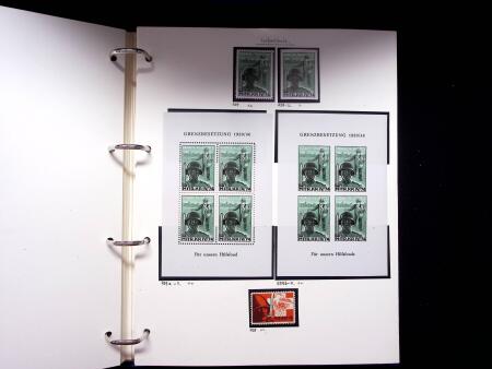 1939-45, Gut Ausgebaute Sammlung Schweiz in 9 Alben