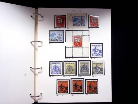 1939-45, Gut Ausgebaute Sammlung Schweiz in 9 Alben
