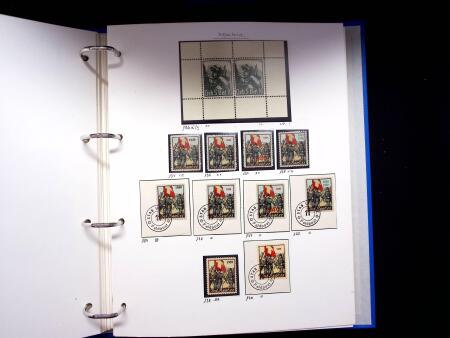 1939-45, Gut Ausgebaute Sammlung Schweiz in 9 Alben