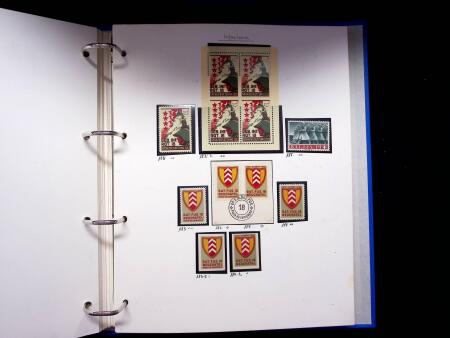 1939-45, Gut Ausgebaute Sammlung Schweiz in 9 Alben