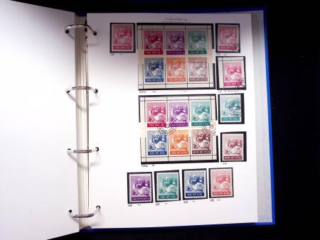 1939-45, Gut Ausgebaute Sammlung Schweiz in 9 Alben