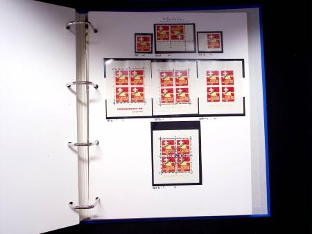 1939-45, Gut Ausgebaute Sammlung Schweiz in 9 Alben