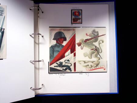 1939-45, Gut Ausgebaute Sammlung Schweiz in 9 Alben