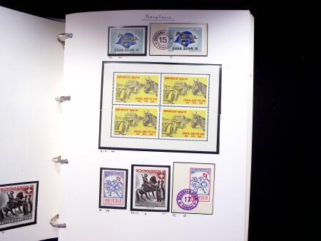 1939-45, Gut Ausgebaute Sammlung Schweiz in 9 Alben