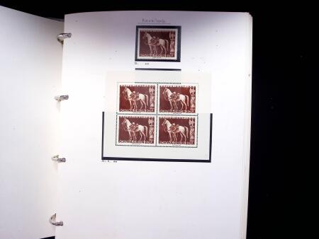 1939-45, Gut Ausgebaute Sammlung Schweiz in 9 Alben