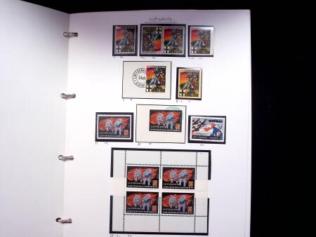 1939-45, Gut Ausgebaute Sammlung Schweiz in 9 Alben
