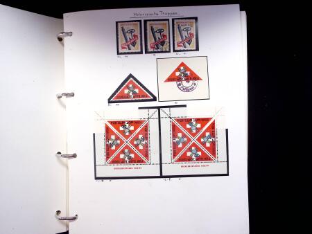 1939-45, Gut Ausgebaute Sammlung Schweiz in 9 Alben