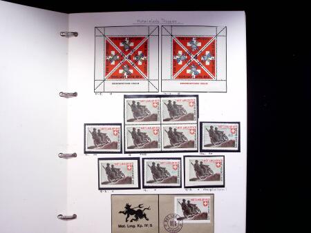 1939-45, Gut Ausgebaute Sammlung Schweiz in 9 Alben