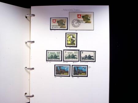 1939-45, Gut Ausgebaute Sammlung Schweiz in 9 Alben