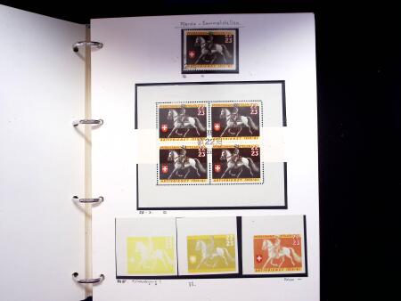 1939-45, Gut Ausgebaute Sammlung Schweiz in 9 Alben