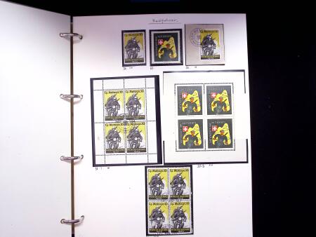 1939-45, Gut Ausgebaute Sammlung Schweiz in 9 Alben