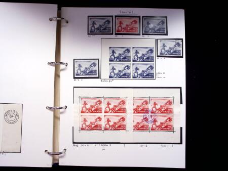 1939-45, Gut Ausgebaute Sammlung Schweiz in 9 Alben