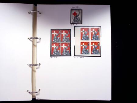 1939-45, Gut Ausgebaute Sammlung Schweiz in 9 Alben