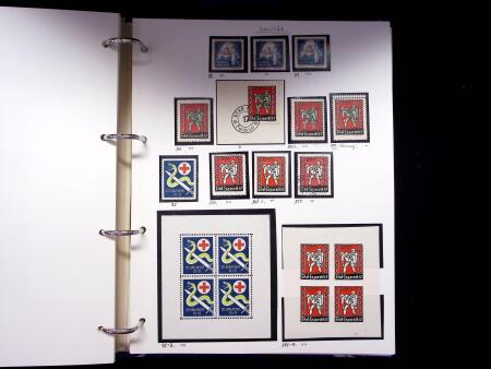 1939-45, Gut Ausgebaute Sammlung Schweiz in 9 Alben