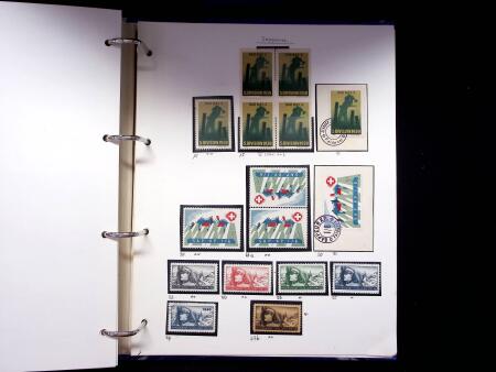 1939-45, Gut Ausgebaute Sammlung Schweiz in 9 Alben
