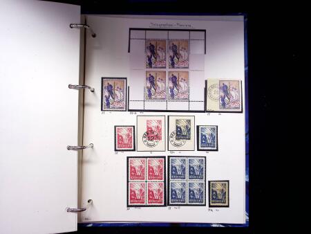 1939-45, Gut Ausgebaute Sammlung Schweiz in 9 Alben