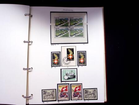 1939-45, Gut Ausgebaute Sammlung Schweiz in 9 Alben