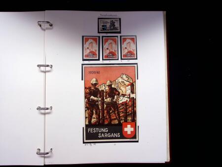 1939-45, Gut Ausgebaute Sammlung Schweiz in 9 Alben