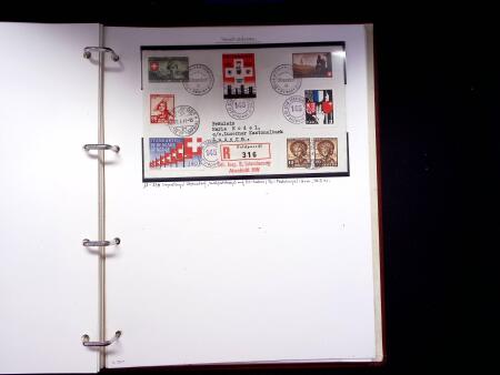 1939-45, Gut Ausgebaute Sammlung Schweiz in 9 Alben