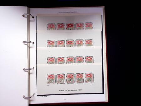 1939-45, Gut Ausgebaute Sammlung Schweiz in 9 Alben