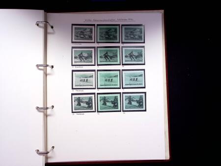 1939-45, Gut Ausgebaute Sammlung Schweiz in 9 Alben