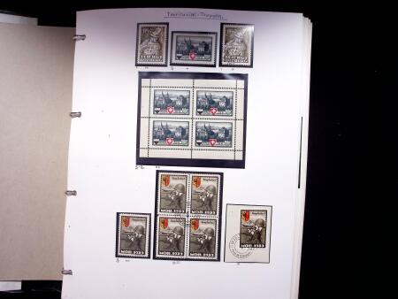 1939-45, Gut Ausgebaute Sammlung Schweiz in 9 Alben