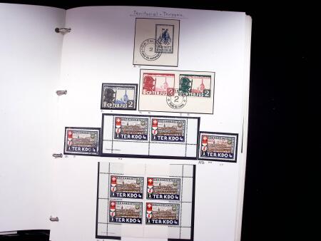 1939-45, Gut Ausgebaute Sammlung Schweiz in 9 Alben