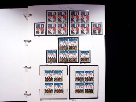 1939-45, Gut Ausgebaute Sammlung Schweiz in 9 Alben