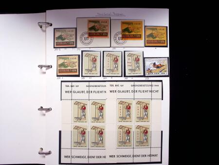 1939-45, Gut Ausgebaute Sammlung Schweiz in 9 Alben
