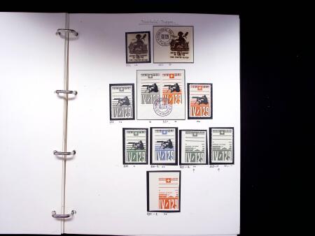 1939-45, Gut Ausgebaute Sammlung Schweiz in 9 Alben