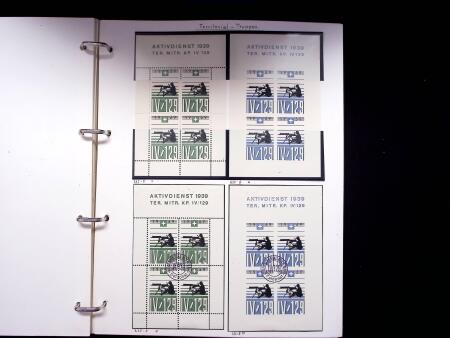 1939-45, Gut Ausgebaute Sammlung Schweiz in 9 Alben