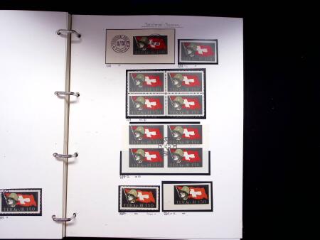 1939-45, Gut Ausgebaute Sammlung Schweiz in 9 Alben