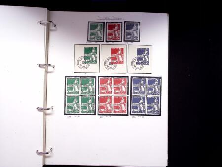 1939-45, Gut Ausgebaute Sammlung Schweiz in 9 Alben