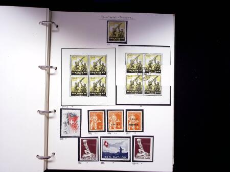 1939-45, Gut Ausgebaute Sammlung Schweiz in 9 Alben