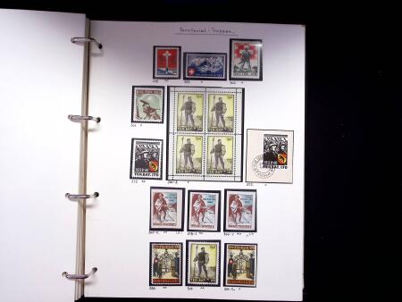 1939-45, Gut Ausgebaute Sammlung Schweiz in 9 Alben