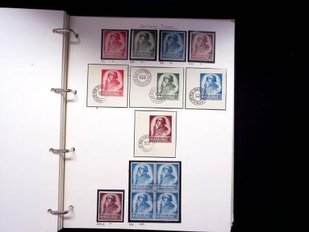 1939-45, Gut Ausgebaute Sammlung Schweiz in 9 Alben