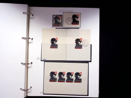 1939-45, Gut Ausgebaute Sammlung Schweiz in 9 Alben