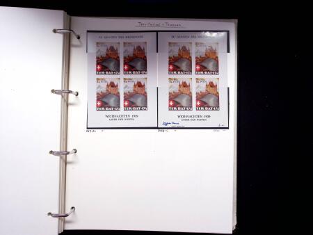 1939-45, Gut Ausgebaute Sammlung Schweiz in 9 Alben
