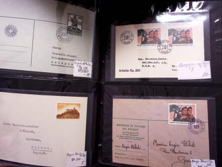 1939-45 2. Weltkrieg : Partie mit mehr als 370 Briefe,