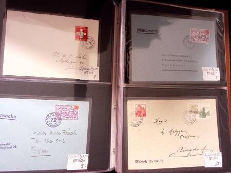 1939-45 2. Weltkrieg : Partie mit mehr als 370 Briefe,
