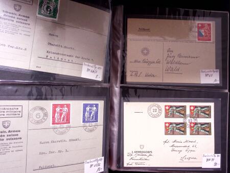 1939-45 2. Weltkrieg : Partie mit mehr als 370 Briefe,