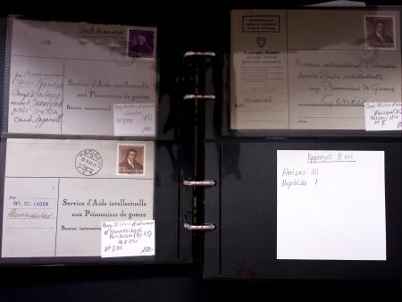 1939-45 2. Weltkrieg : INTERNLAGERPOST, Reichhaltige