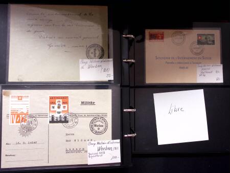 1939-45 2. Weltkrieg : INTERNLAGERPOST, Reichhaltige