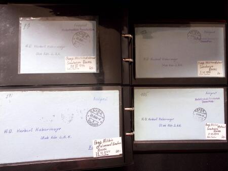 1939-45 2. Weltkrieg : INTERNLAGERPOST, Reichhaltige
