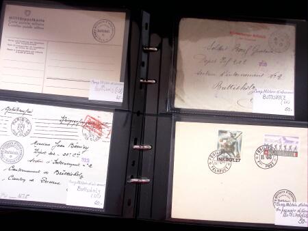 1939-45 2. Weltkrieg : INTERNLAGERPOST, Reichhaltige