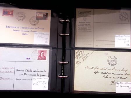 1939-45 2. Weltkrieg : INTERNLAGERPOST, Reichhaltige