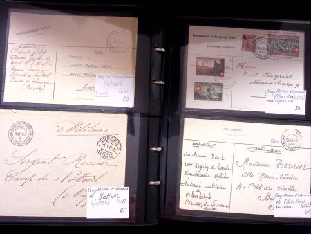 1939-45 2. Weltkrieg : INTERNLAGERPOST, Reichhaltige