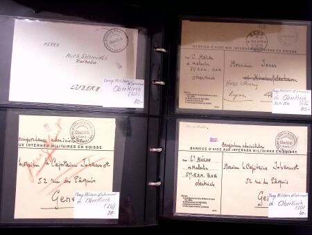 1939-45 2. Weltkrieg : INTERNLAGERPOST, Reichhaltige