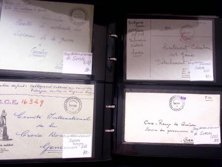 1939-45 2. Weltkrieg : INTERNLAGERPOST, Reichhaltige