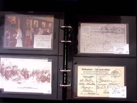 1914-18 1. Weltkrieg : INTERNLAGERPOST, Reichhaltige